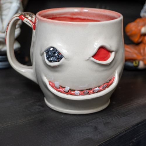 Rock Johnsen Galena & Calcite Crystal Mug #10