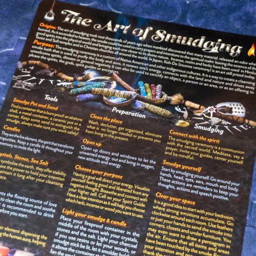 Smudging Guide Card