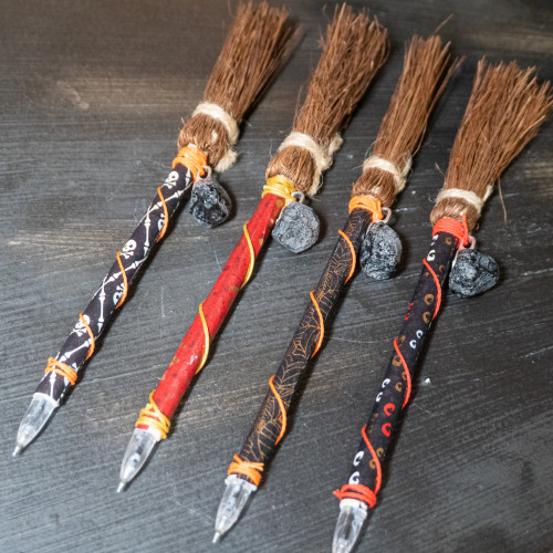 Apache Tear Witches Broomstick Pen