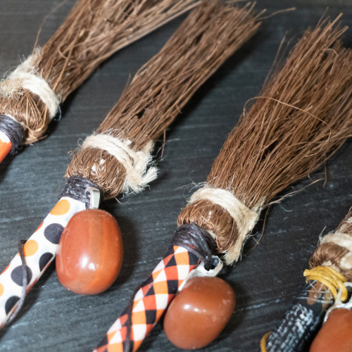 Red Jasper Witches Broomstick Pen