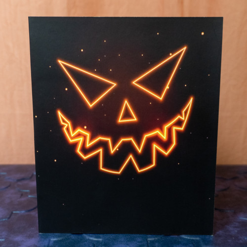 Jack-o-Lantern Popup Card