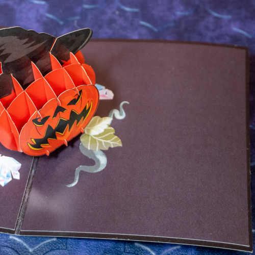 Jack-o-Lantern Popup Card