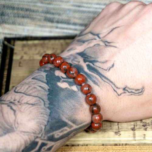 Red Jasper Bracelet 8mm