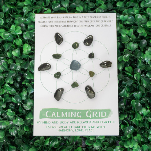 Calming Grid Card