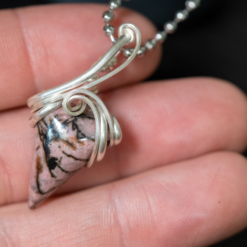 Rhodonite Necklace #1