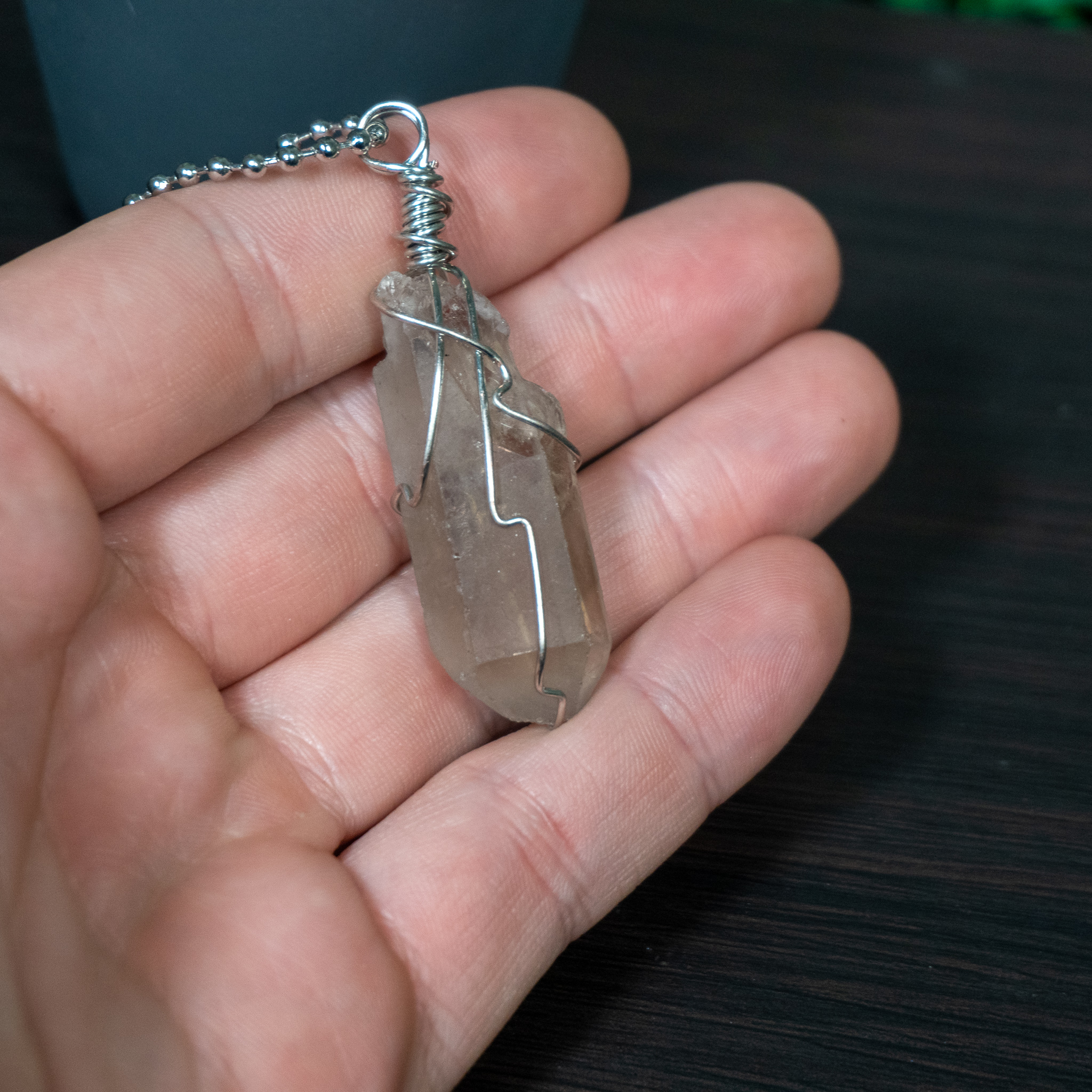 New arrivals] 925シルバーリング (SMOKY QUARTZ) - アクセサリー