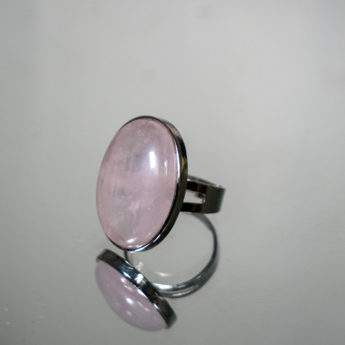 Rose Quartz Ring #2