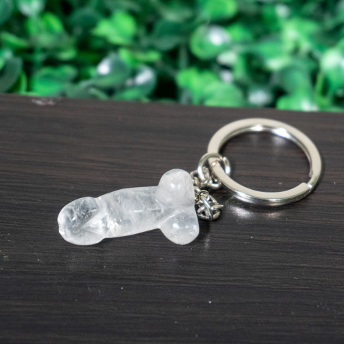 Quartz Penis Keychain