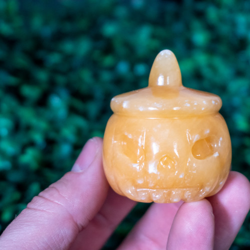 Orange Calcite Pumpkin