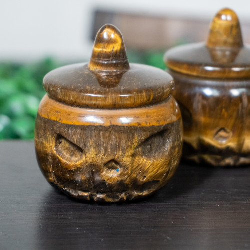 Tiger Eye Pumpkin