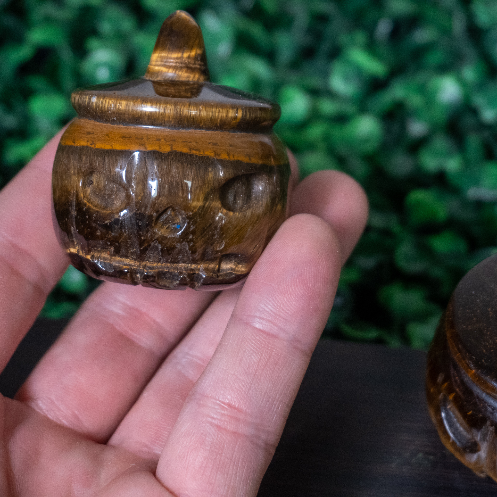 Tiger Eye Pumpkin The Crystal Council