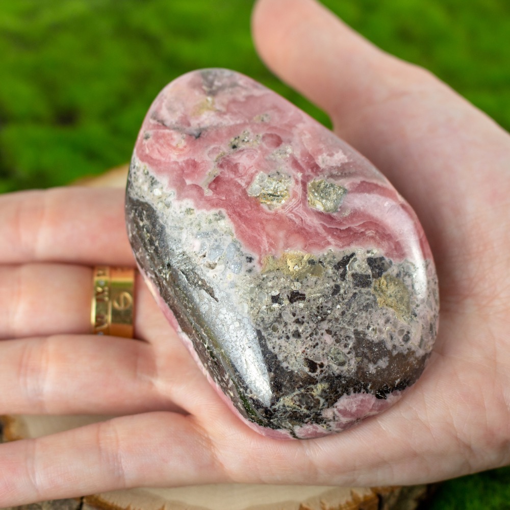 Large Rhodochrosite - The Crystal Council