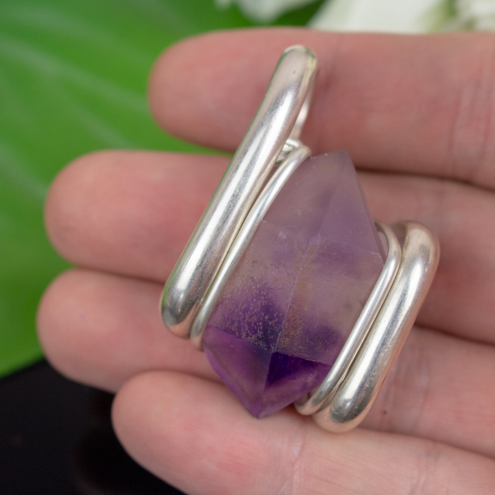 Fire Amethyst Wrap The Crystal Council