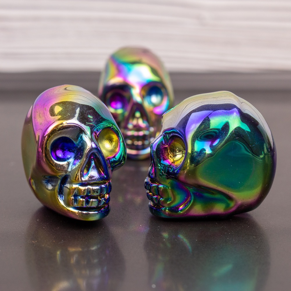 Titanium Quartz Skull - The Crystal Council