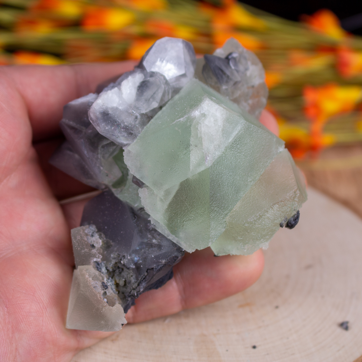 Green Fluorite 2 The Crystal Council