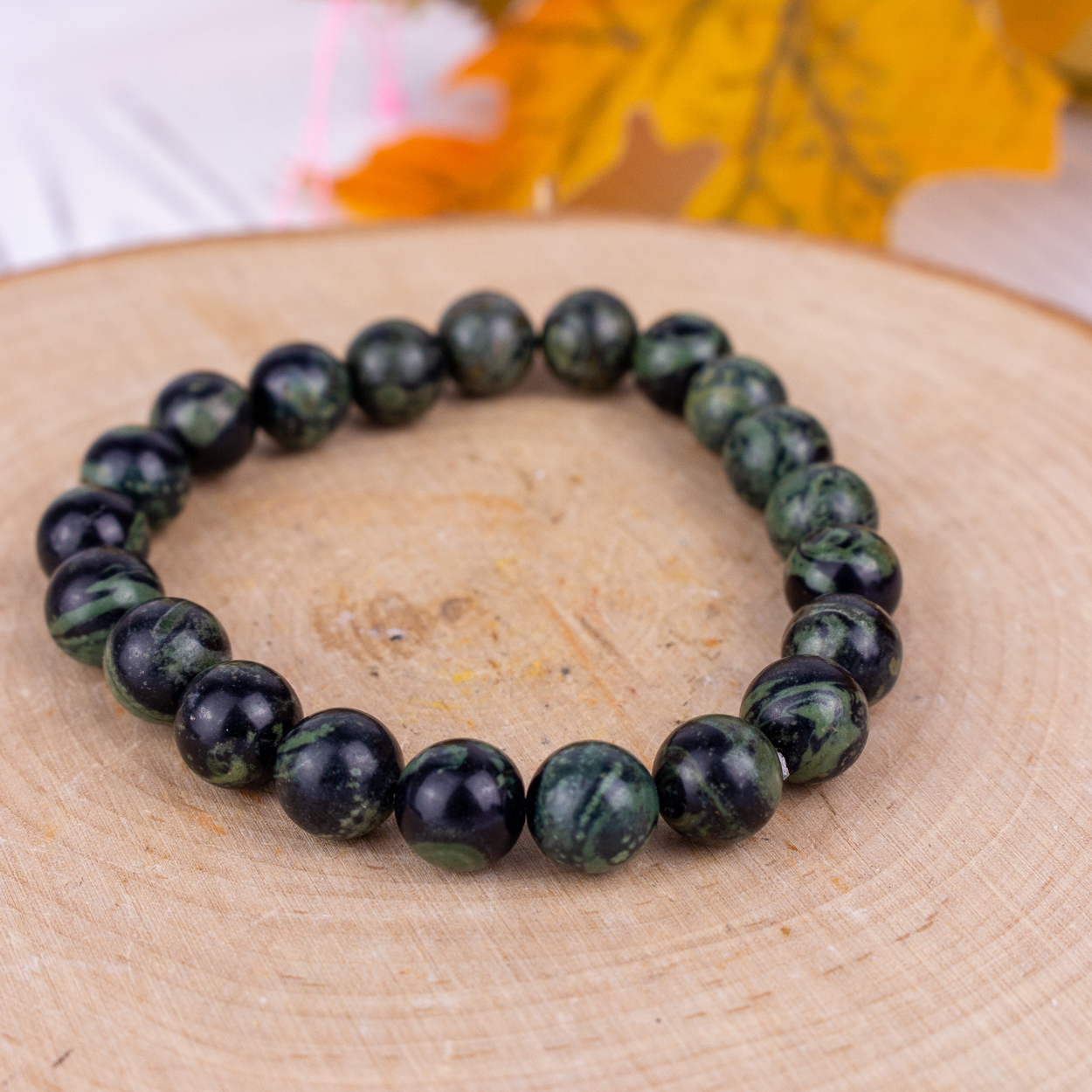 Kambaba Jasper Bracelet The Crystal Council