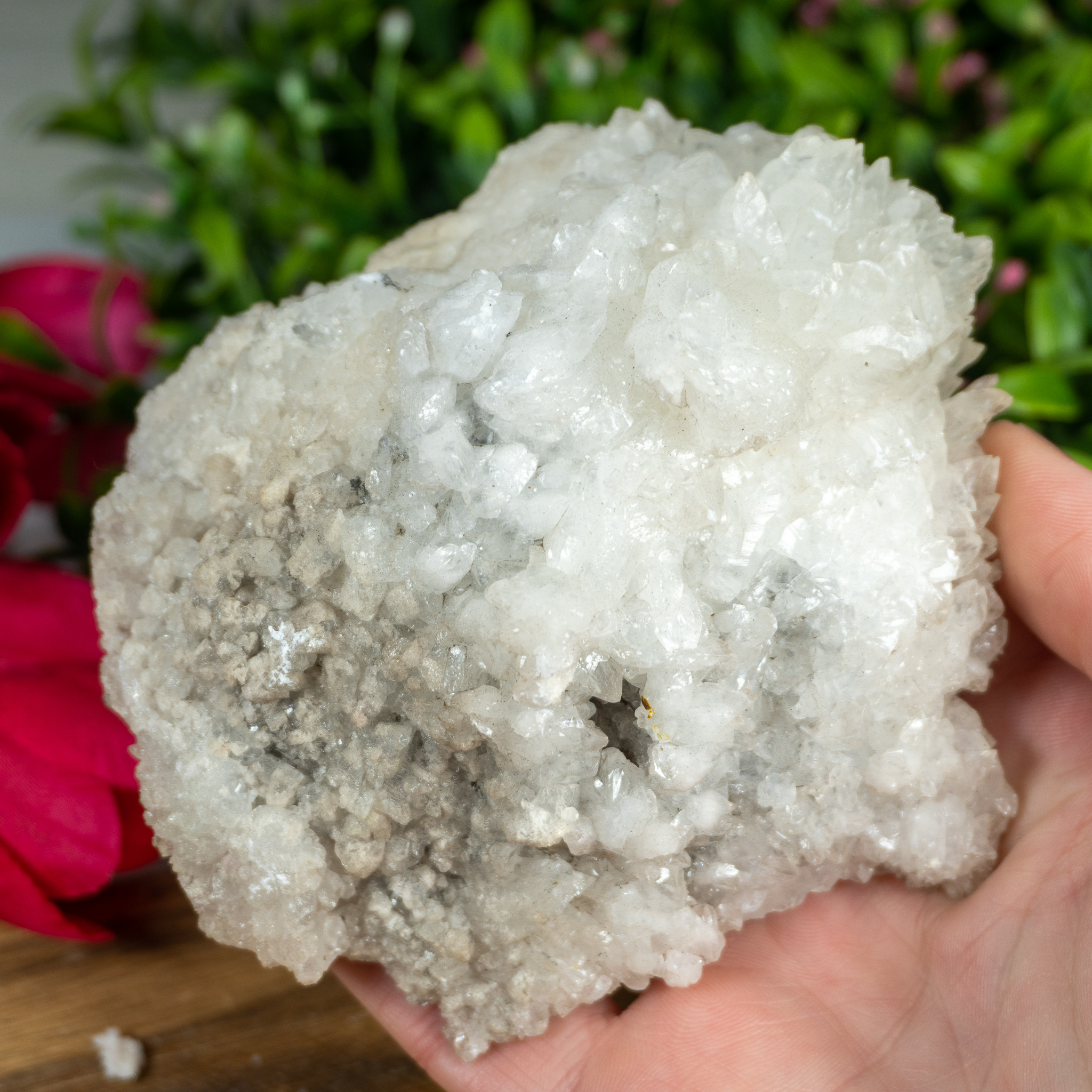 Raw White Aragonite 5 The Crystal Council