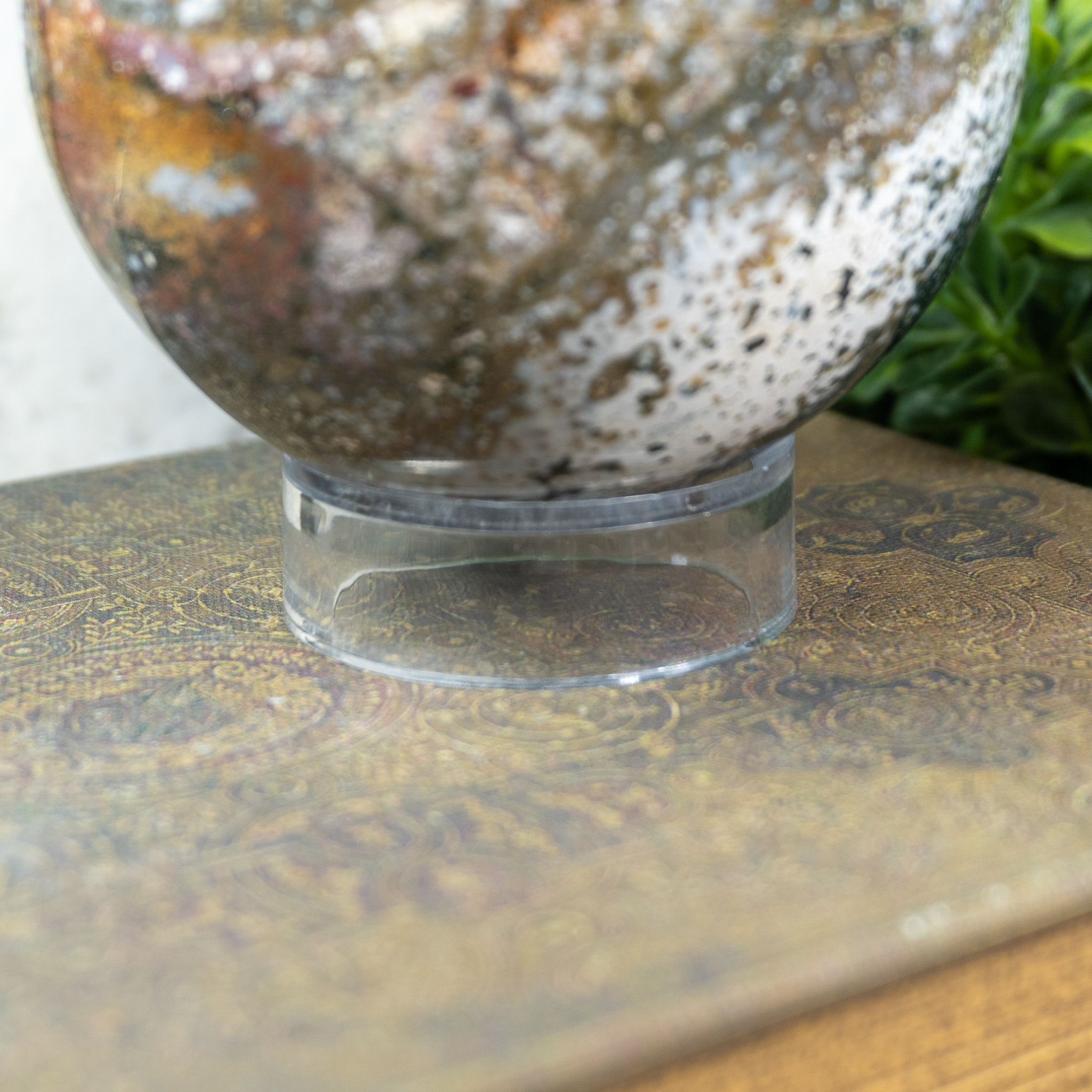 Large Acrylic Sphere Stand The Crystal Council